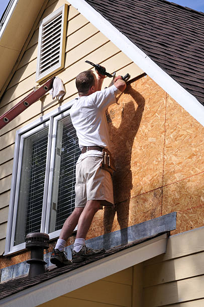 Storm Damage Siding Repair in Louise, TX